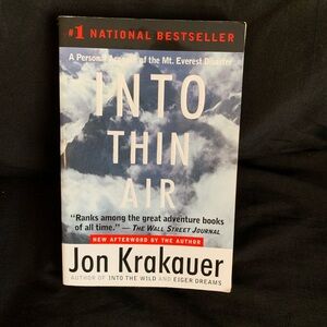 Into Thin Air by Jon Krakauer